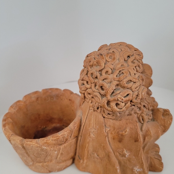 Vintage 1973 GLOGS Wizard Clay Figurine By One Potato Two Potato USA Planter - Picture 2 of 5